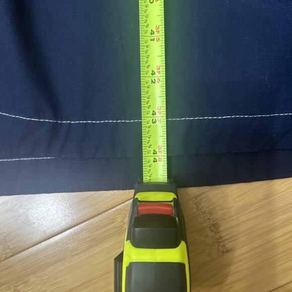 Free Assemble Blue Utility Dress Button Down Cap Sleeve Midi Minimalist Modern M - Picture 4 of 6